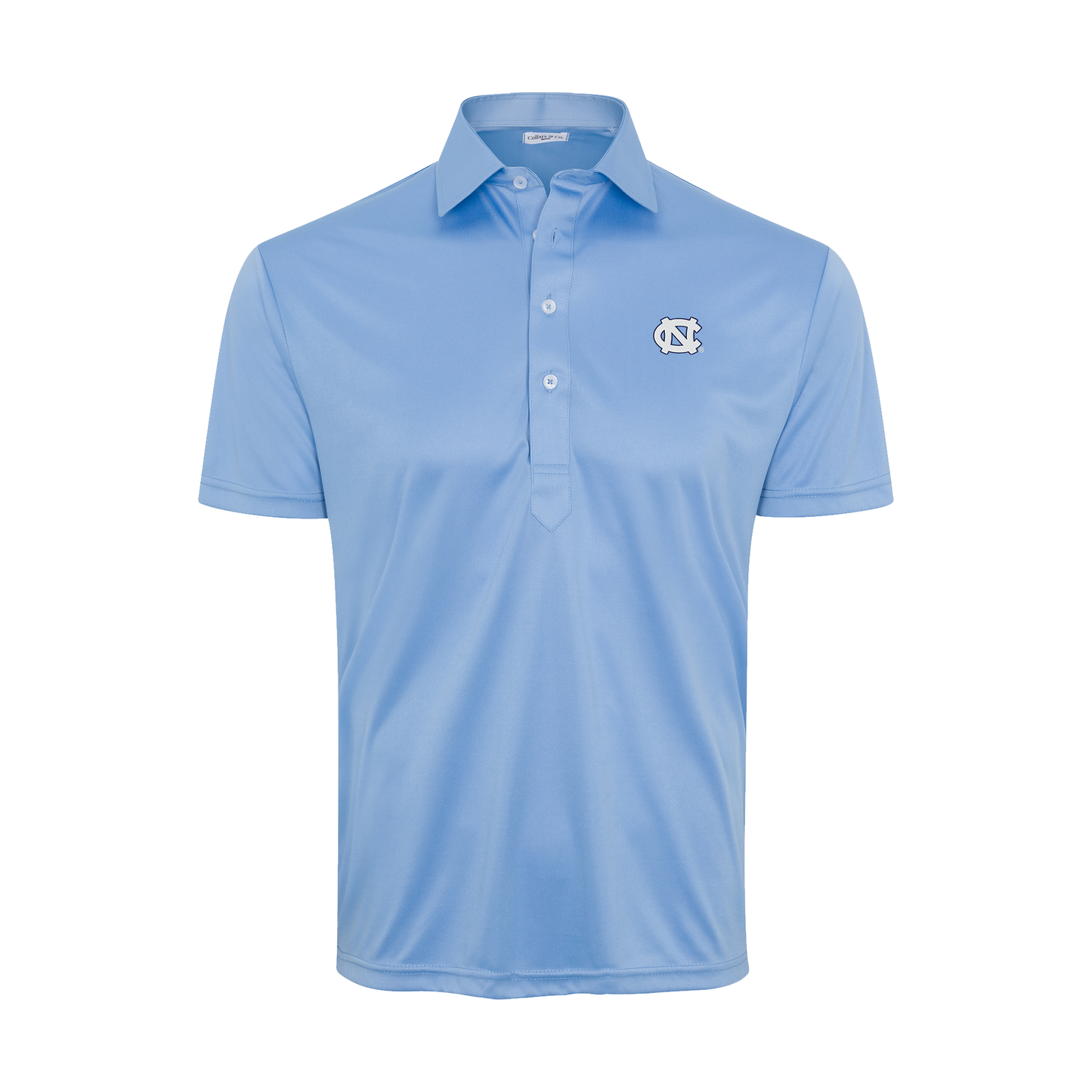 North Carolina Semi-Spread Collar Polo French Blue